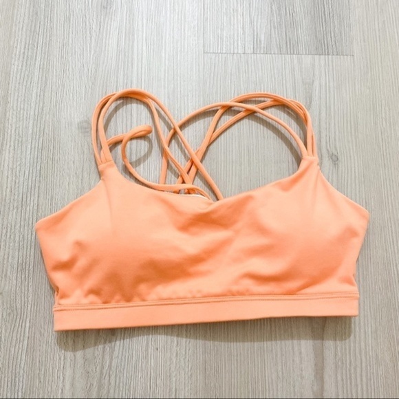 Gap coral criss cross back padded sports bra - Picture 6 of 6